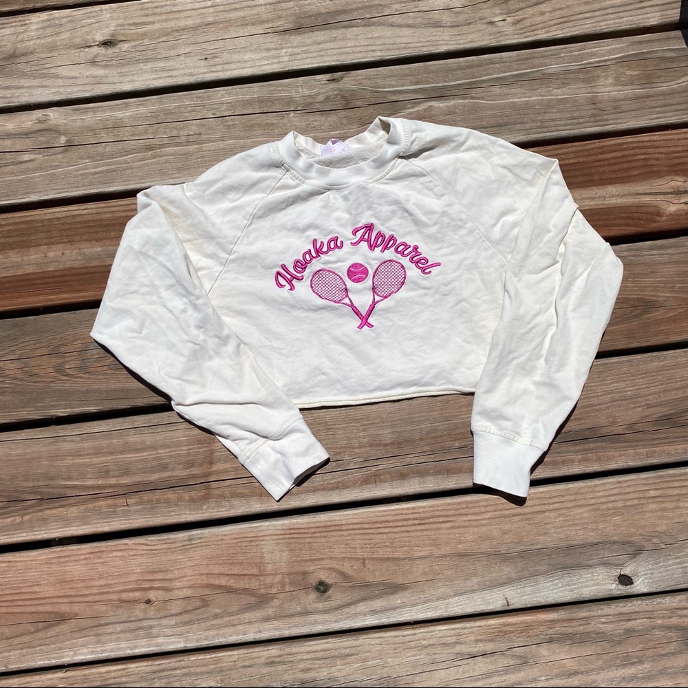 Hoaka apparel crop top sweater